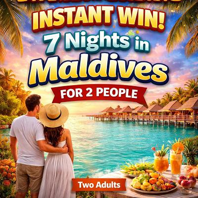 7 Nights Holiday Maldives For Two People