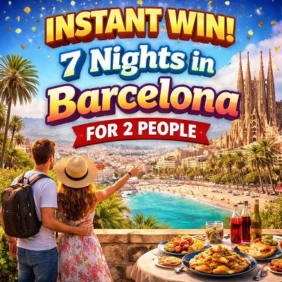 7 Nights Holiday Barcelona For Two People