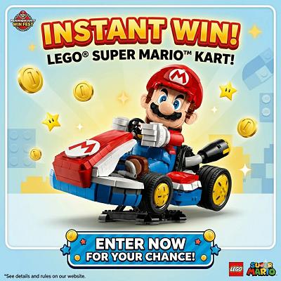LEGO Mario Kart Mario