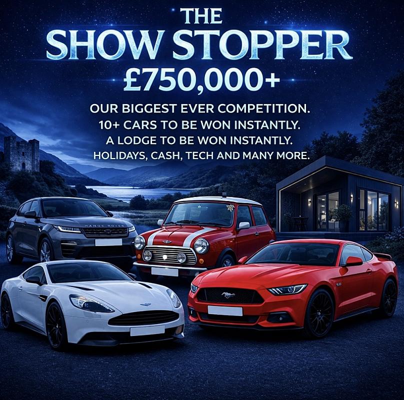 The Show Stopper Instants - £20,000 End Prize