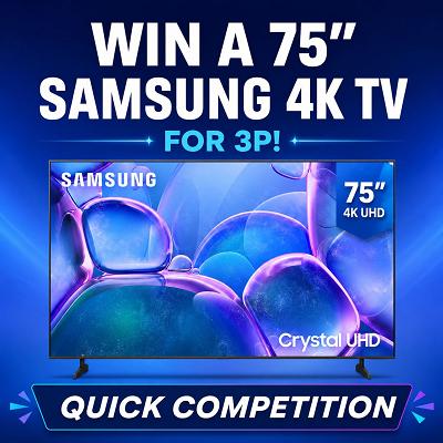 Samsung 75’ 4K TV