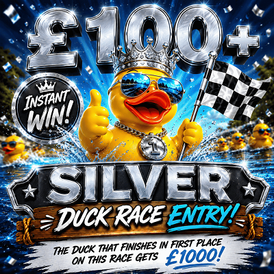 £100 + Silver Duck Race Entry!