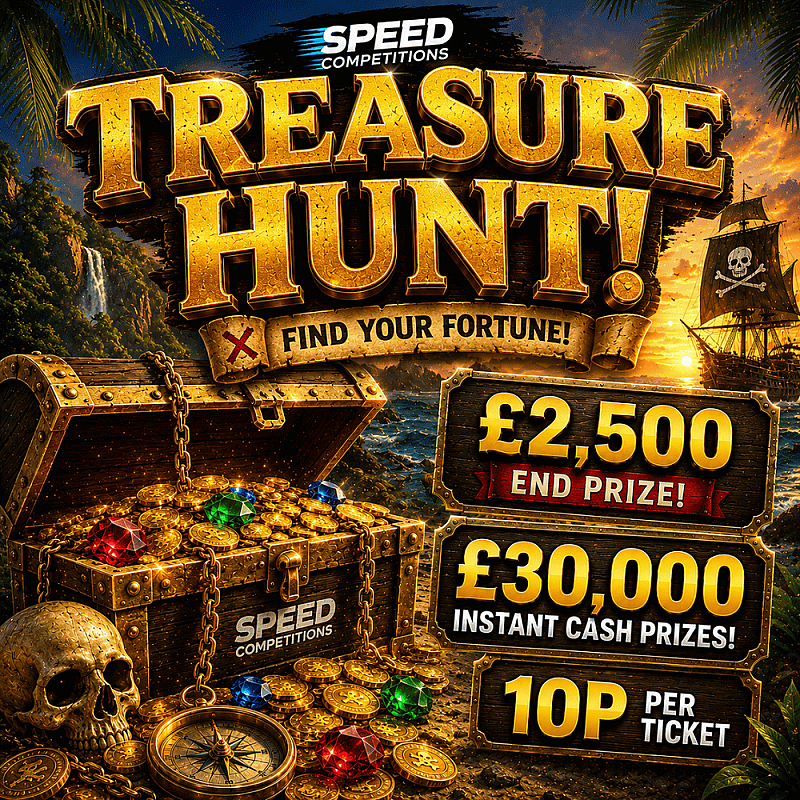Treasure Hunt - £2500 End Prize