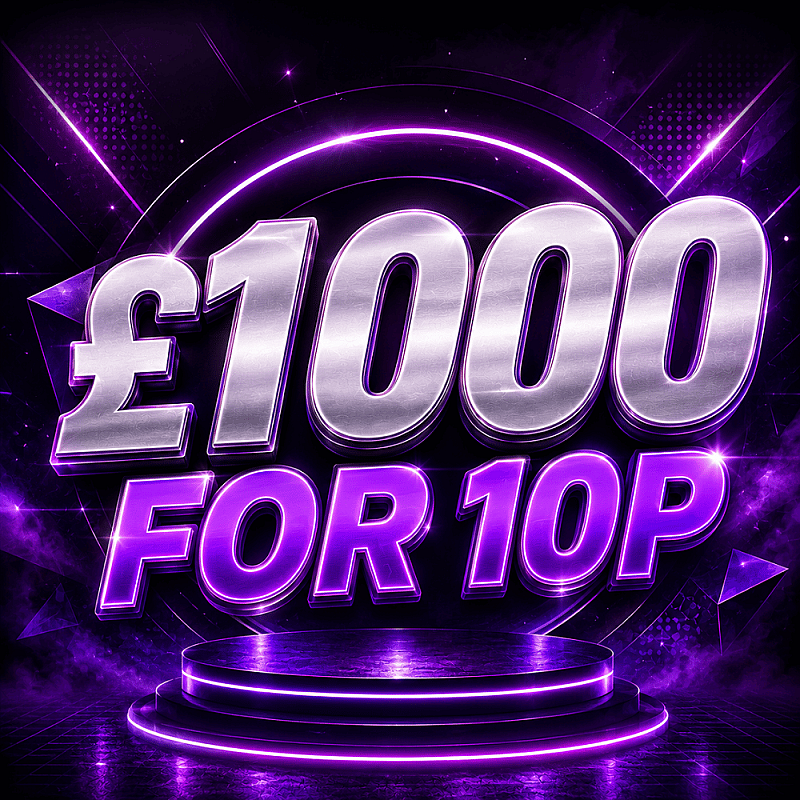 £1000 For 10p!