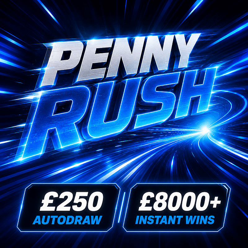 Penny Rush - £250 End Prize *AUTODRAW*