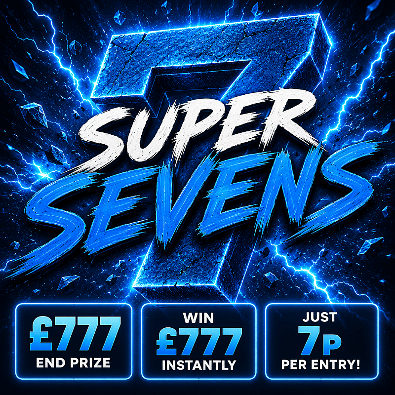 Super Sevens - £777 End Prize #2