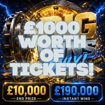 £1000 INTO BIG WINS ONLY! *AUTODRAW*