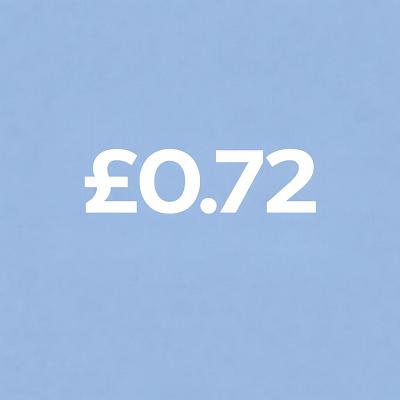 £0.72