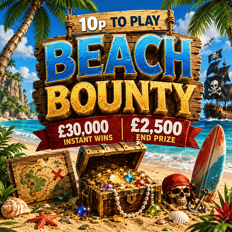 Beach Bounty - £2500 End Prize #2