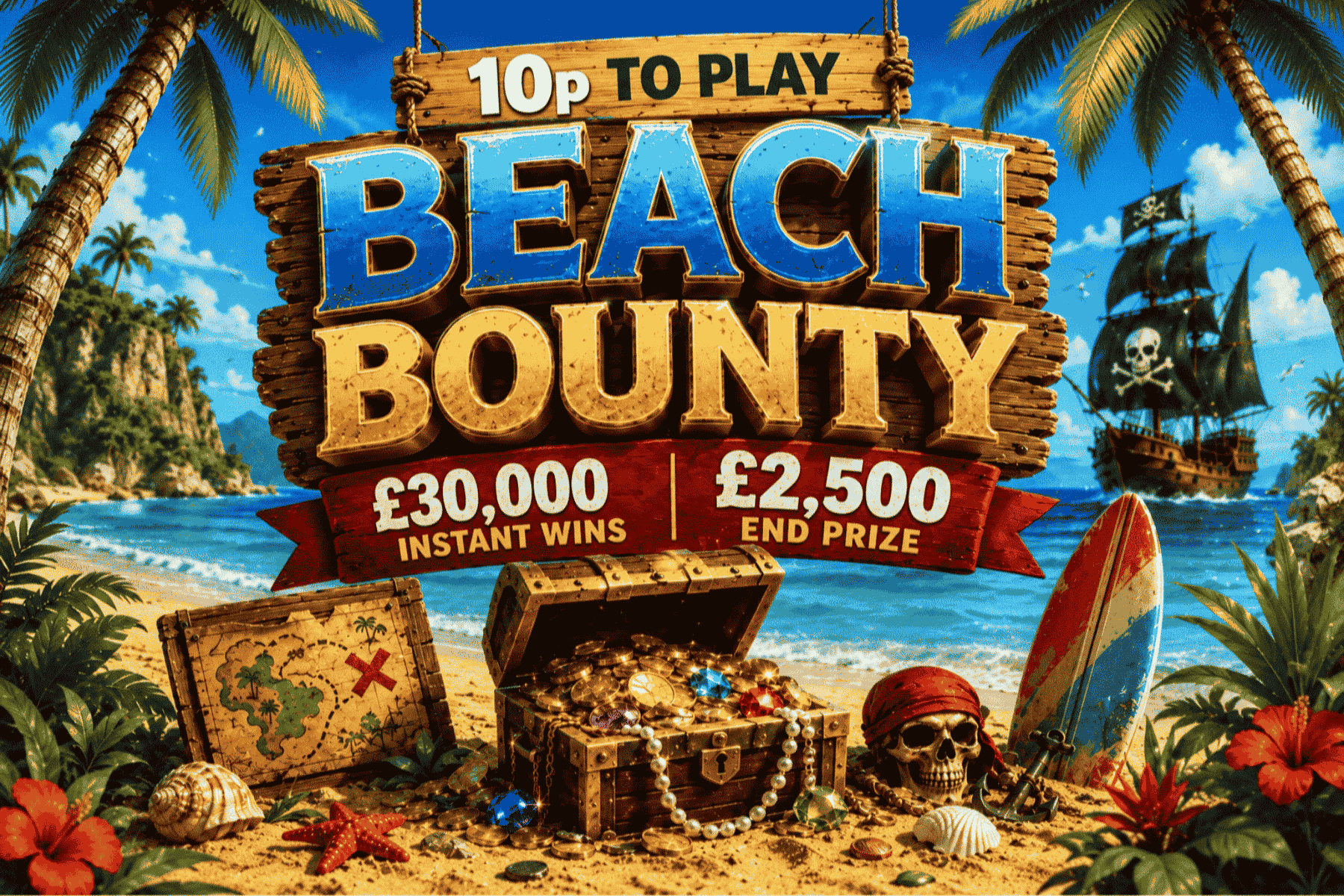 Beach Bounty - £2500 End Prize #2
