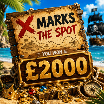 💎 X Marks the Spot - £2000