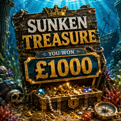 👑 Sunken Treasure - £1000