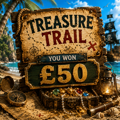 🗺️ Treasure Trail - £50