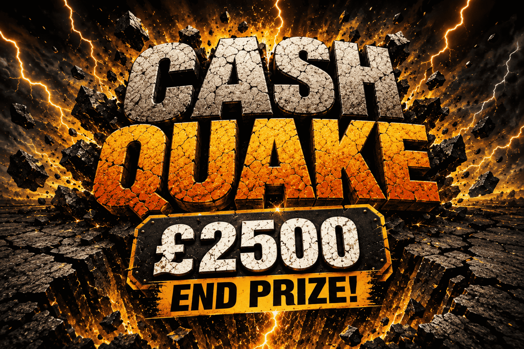 Cashquake - £2500 End Prize