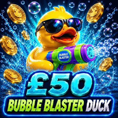 Bubble Blaster Duck - £50