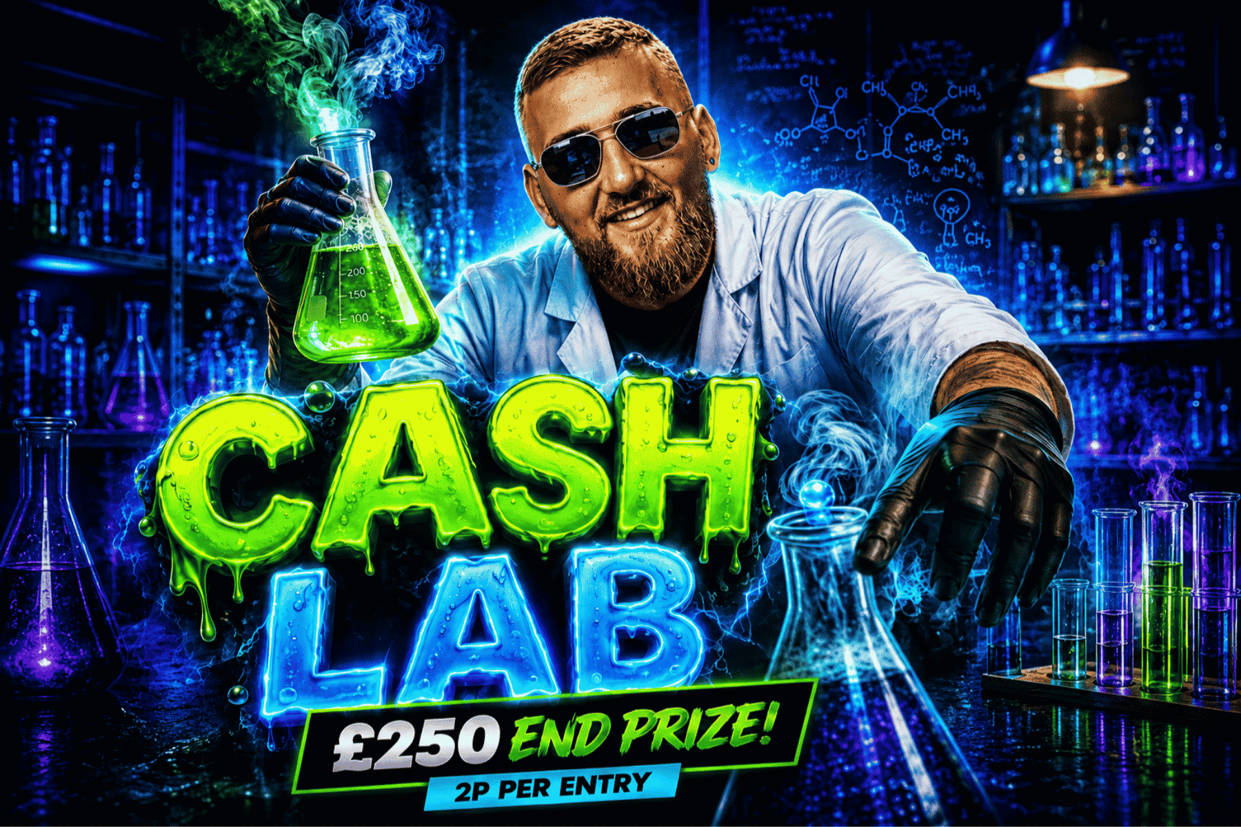 Cash Lab - £250 End Prize