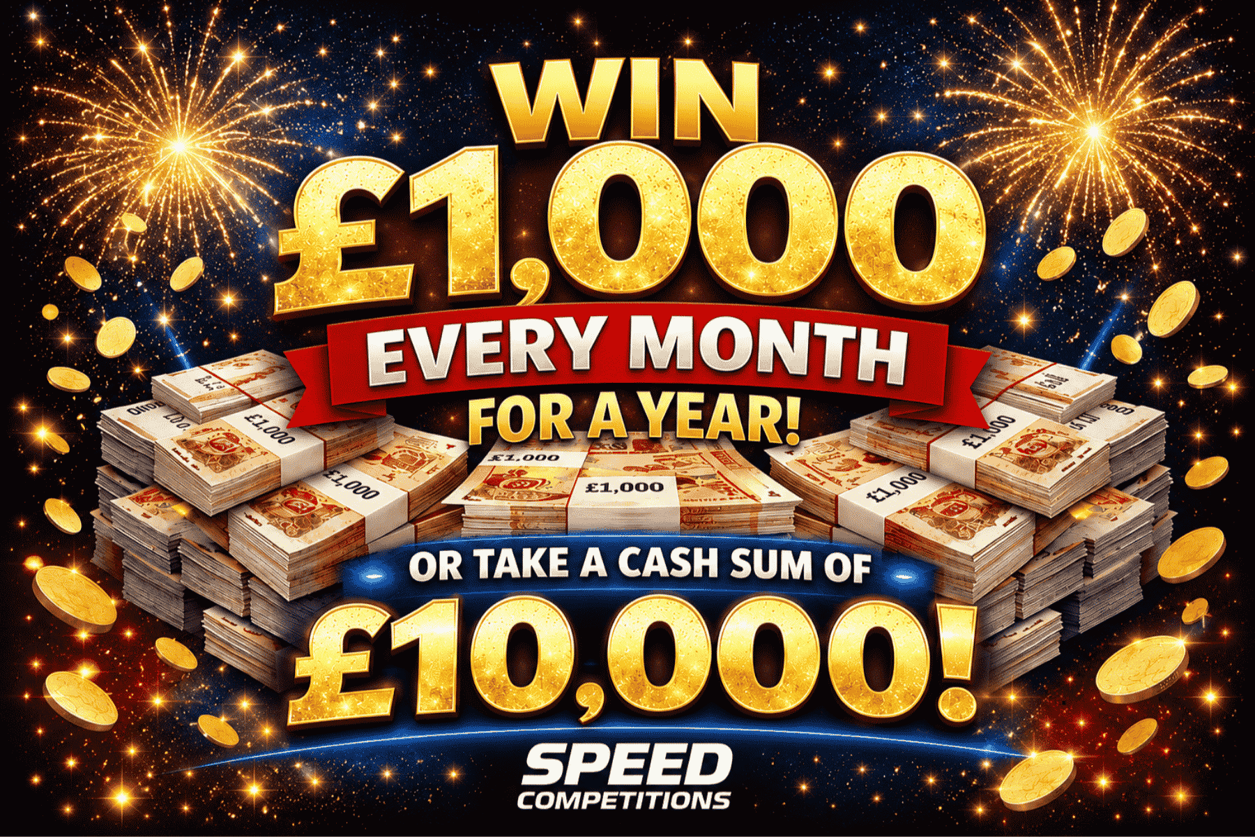 £1000 Every Month For One Year + Instants #3