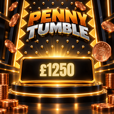 🎯 JACKPOT TUMBLE - £1250