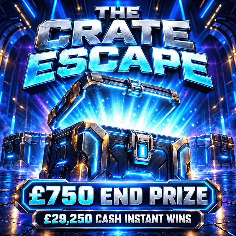 The Crate Escape - £750 End Prize