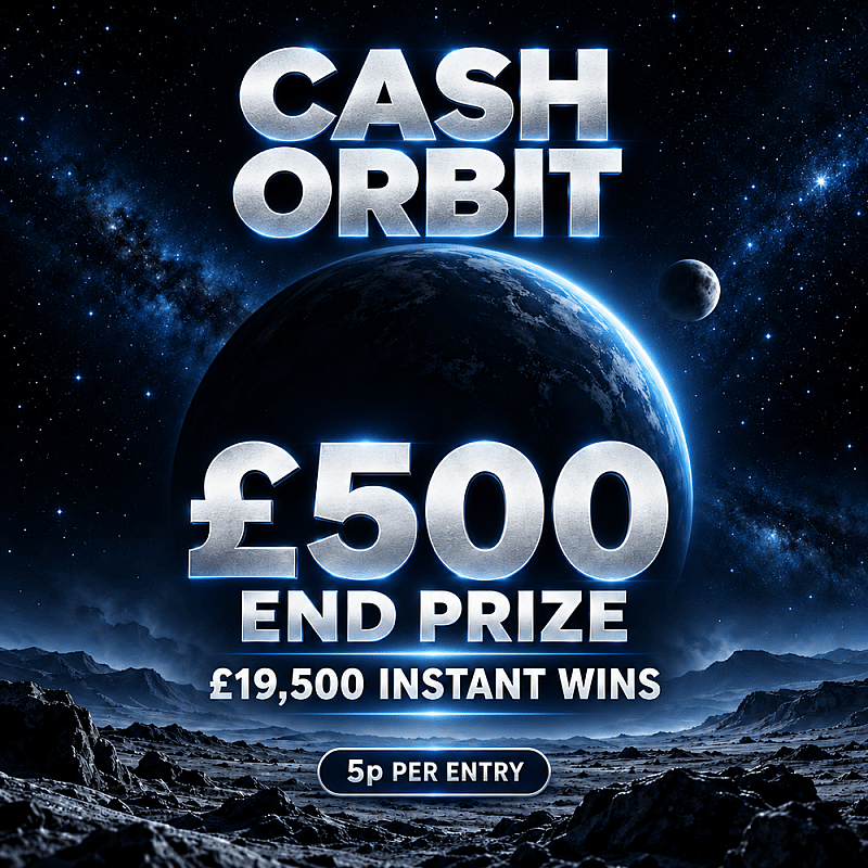 Cash Orbit - £500 End Prize