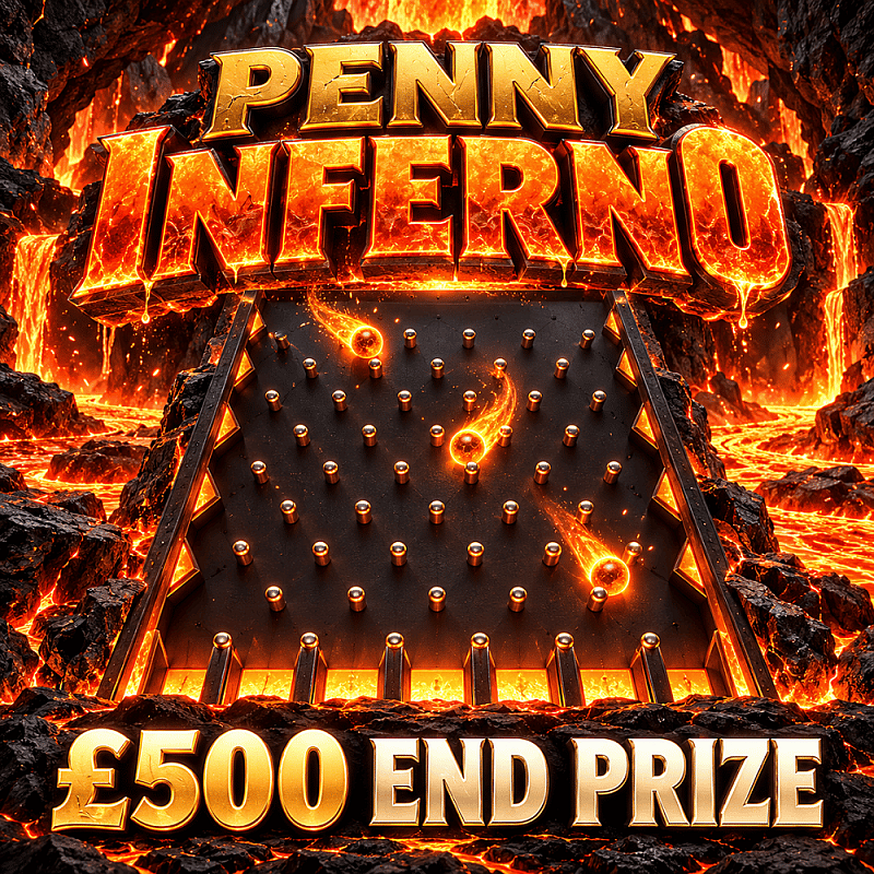 Penny Inferno - £500 End Prize